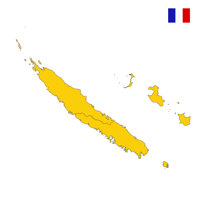 Carte Yellow - Nouvelle-Calédonie