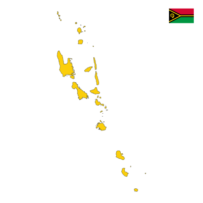 Carte Yellow - Vanuatu